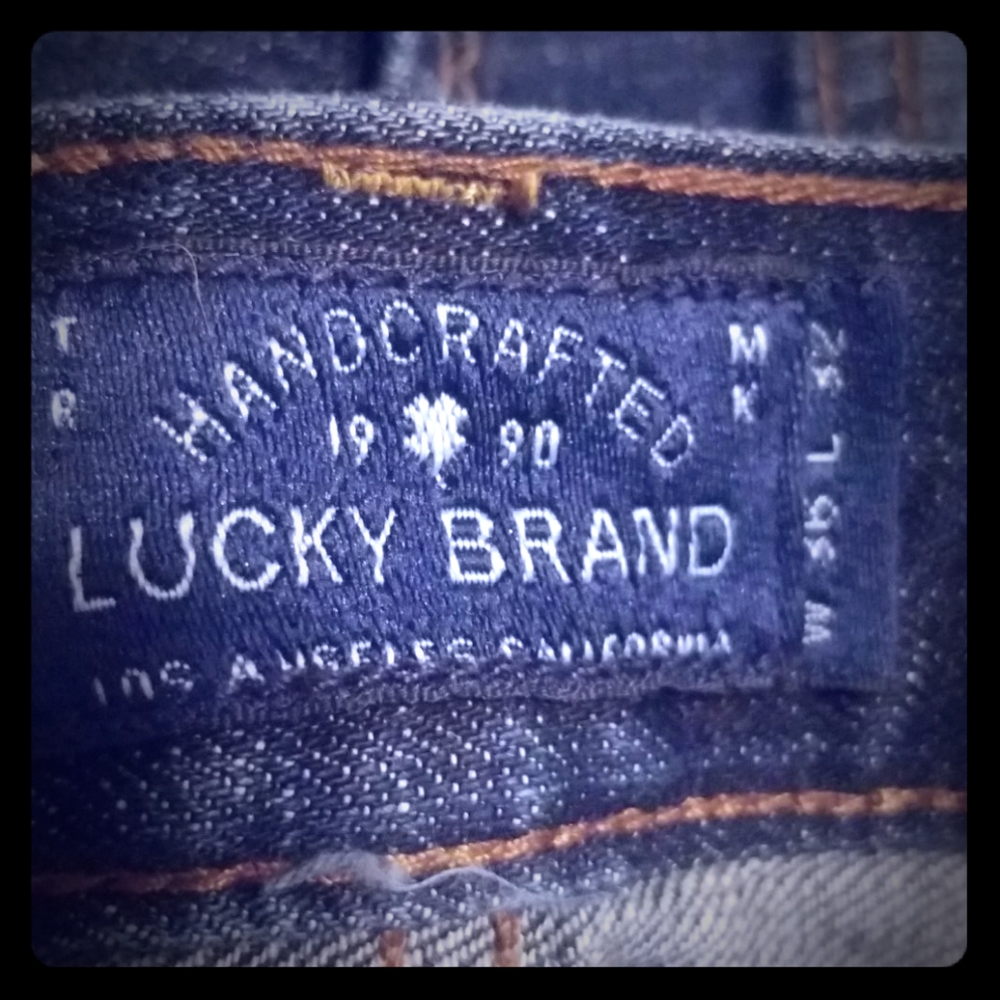 Mens Lucky Brand Jean's. Worn 1 time. 36W32L